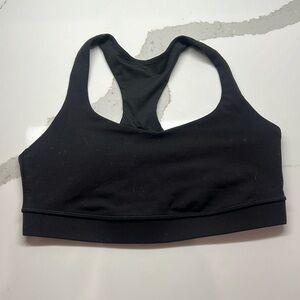 Lululemon black sports bra
